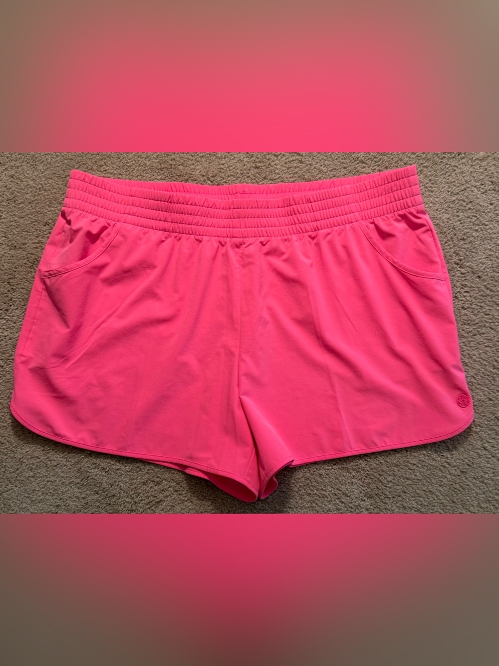 LILLY PULITZER LUXLETIC BACK COURT SHORTS